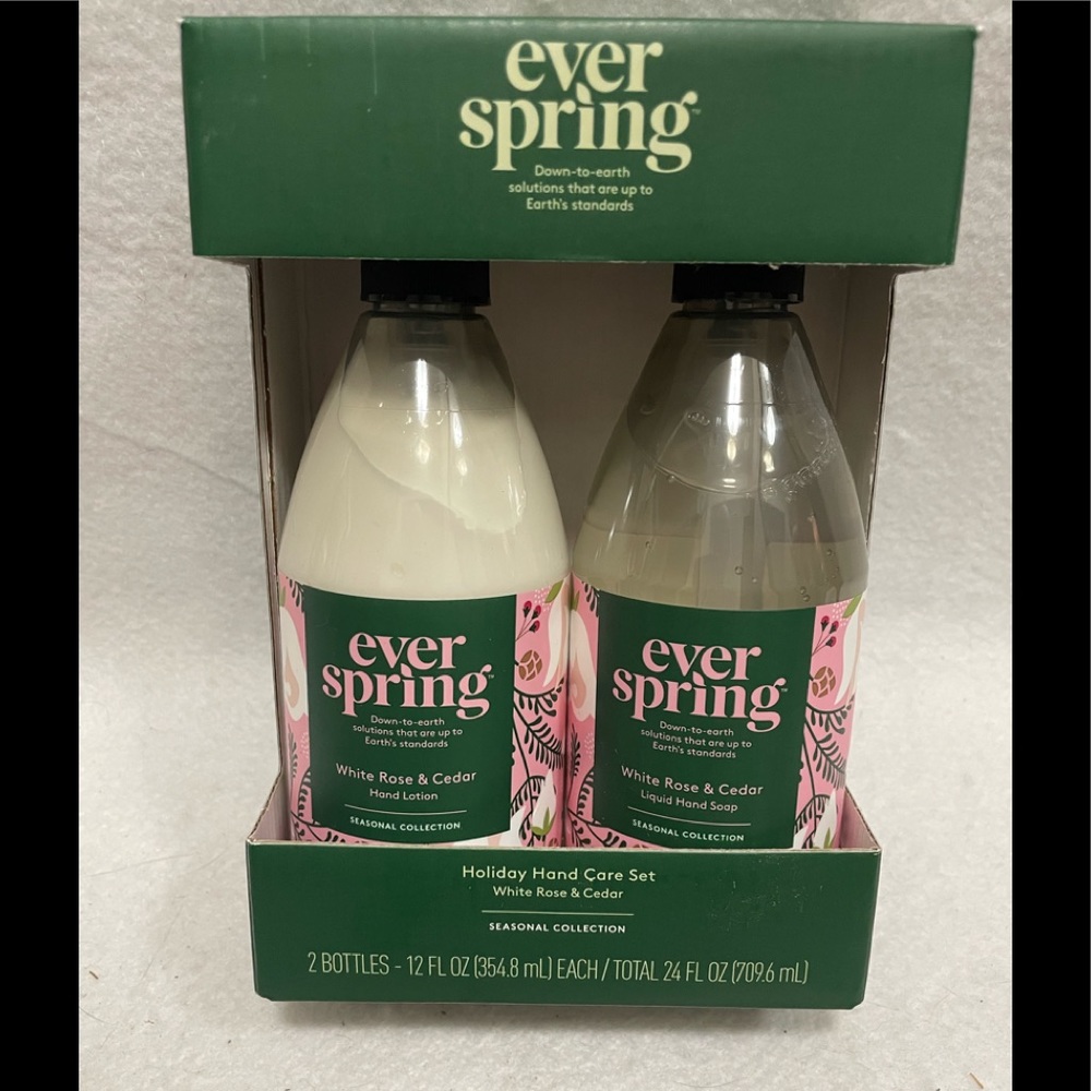 Ever Spring White Rose & Cedar Hand Care Set